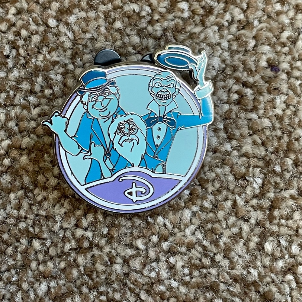 Disney Hitchhiking Ghosts Pin 2012 Circle D Icon